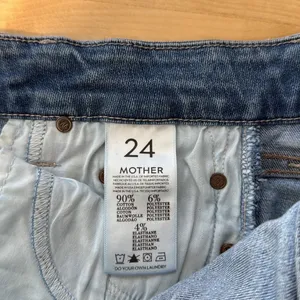 MOTHER The Looker Ankle Fray Cropped Jeans in Wild & Sweet Wash, 24 thumbnail 9