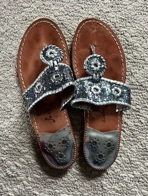 Sandals Silver Size 7 thumbnail 1