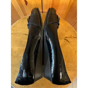 Life Stride Margot Women's Shoes Size 6.5M Black Buckled Slip On thumbnail 6