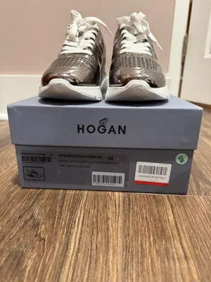 Hogan Sneakers Silver Size 7.5 thumbnail 6