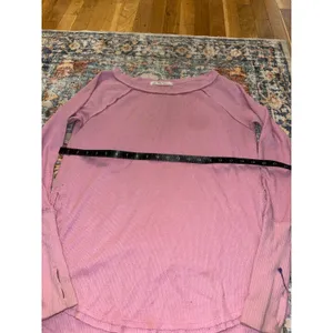Free People We the free pink long sleeve thumbnail 3