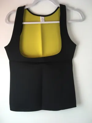 Sauna Vest, XL Black thumbnail 4