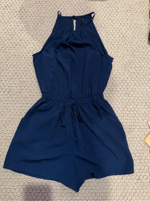 Navy romper Blue Size XS thumbnail 1