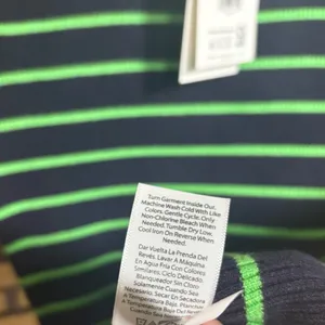 Free Assembly Green And Navy Stripe Turtle Neck‎ Top Size Small thumbnail 5