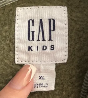 Gap Olive Green Zip Up Hoodie thumbnail 4