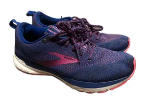 Brooks Revel 4 Womens Running Shoes Blue Pink Purple Athletic Sneakers Size‎ 10 thumbnail 1