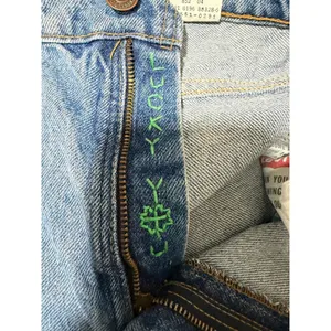 Levi's 551 Relaxed Fit Tapered Leg‎ Classic Blue Denim Jeans Women's Size 8 Med thumbnail 11