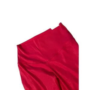 Aerie | Offline High Rise Hot Pink Glitter Long Bike Shorts Size Large NWT thumbnail 5