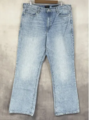 Banana Republic High-Rise Relaxed Bootcut Jeans Womens 33 Long Minimal Preppy‎ thumbnail 1