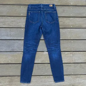 Paige Verdugo Ankle Blue Dark Wash Skinny Jeans thumbnail 4