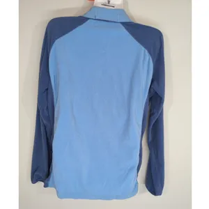 Columbia Arctic Air‎ Fleece 1/2 Zip Blue Jacket Women's XL Warm Outdoor Comfy thumbnail 4