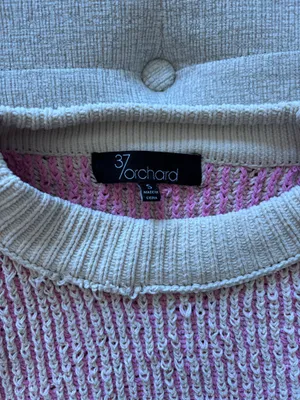Pink stripe sweater thumbnail 4