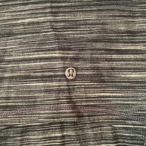Lululemon Gray Hooded Define Jacket Heathered Stripe Full Zip Athleisure size 6 thumbnail 9