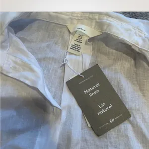 H&M Casual White Button Down Shirt thumbnail 2