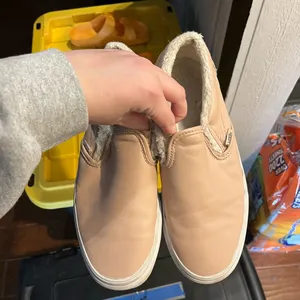 Fur lined slip on Vans thumbnail 3