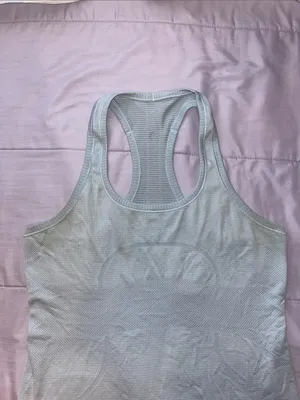 lululemon athletica Swiftly Tank Top light blue Racerback thumbnail 3