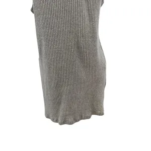 Anthropologie‎ Ro & De Rib Tunic Tank Top Sleeveless Turtleneck Gray Size Small thumbnail 12