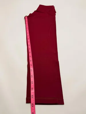 Aerie Play‎ High Waisted Leggings Red Size M Short thumbnail 4