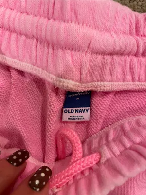 Old Navy Pink Hooded Top and Shorts Set thumbnail 3
