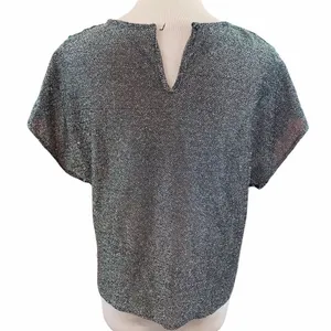 Vintage J.J Rich mesh sequin dolman sleeve top thumbnail 3