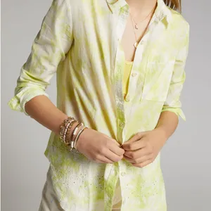 Anthropologie Pilcro The Cate‎ Classic Buttondown Collar Long Sleeve Shirt M thumbnail 6