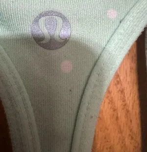 Two Lululemon tanks with built in sports bra size 6 thumbnail 8