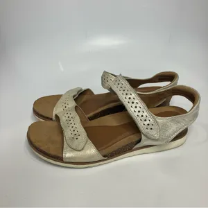 Cobb Hill May Wave metallic sandals silver ankle strap women’s size 9‎ casual thumbnail 5