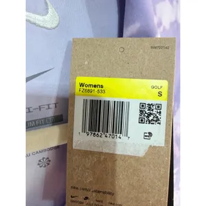 Nike Golf Sleeveless Polo Shirt Tie Dye Dri-Fit Women's S Purple FZ6891-533 New thumbnail 7