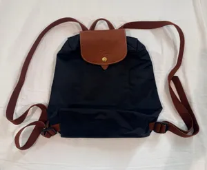 Classic Longchamp Mini Le pliage nylon backpack thumbnail 1