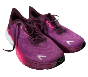 Hoka One One Women's Purple Pink Gradient Running Shoes thumbnail 1