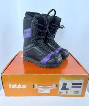 Thirtytwo Summit Snowboard Boots Size‎ 6.5 Womens Black/Purple with Box thumbnail 1