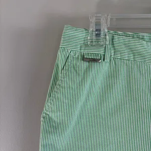 Ralph Lauren‎ Active Green White Pinstripe Golf Shorts Women 6 Seersucker Style thumbnail 12