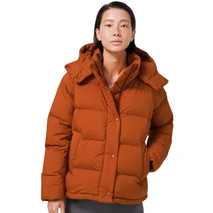Lululemon Wunder Puff Jacket Saffron Orange NEW Size 6 700 Goose Fill Winter Ski thumbnail 5