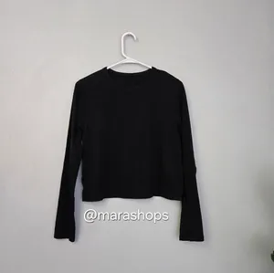 Lululemon Classic-Fit Cotton-Blend Long Sleeve Shirt Black thumbnail 4