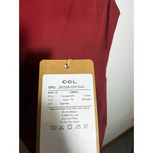 Brand New OGL Women's Size XS Red Sleeveless Midi Dress With Pockets thumbnail 6