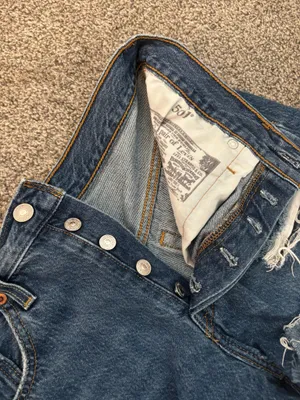 Levi’s 501 Shorts High-Rise Denim thumbnail 3