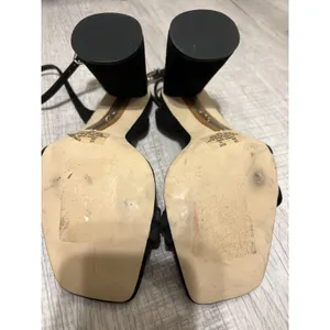 Sam Edelman $140‎ Kia Block Heel Size 8 Black Suede Formal Bridesmaid Prom Shoes thumbnail 5
