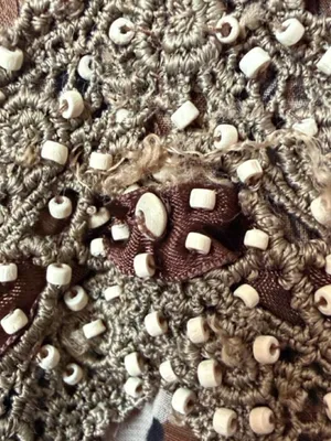 Y2K Leopard Boho Fairy Top Brown Size L thumbnail 3