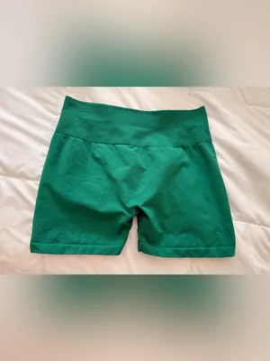 AUROLA Dream Workout Scrunch Shorts Size M Green Size M thumbnail 2