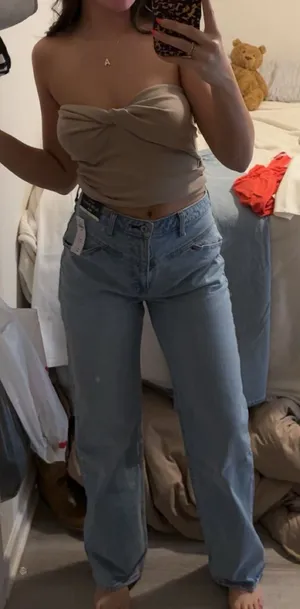 Abercrombie High-Rise Jeans Curve Love thumbnail 4