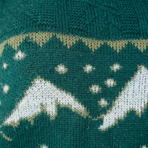 St. John's Bay Vintage 90s Green Mountain Elk Winter Sweater thumbnail 5