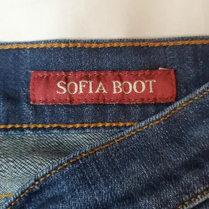Lucky Brand Blue Flare Wide Leg Jeans thumbnail 3