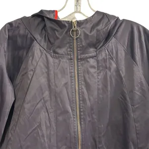 Lilla P Women's Hooded Rain‎ Jacket Black Size S Casual Lightweight thumbnail 6