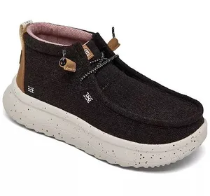 HEY DUDE NIB Women's Wendy Peak Hi Wool Casual Moccasin Sneakers Finish Line thumbnail 1