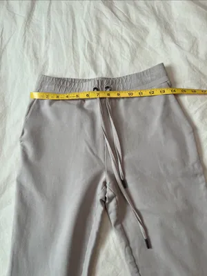 Banana Republic Light Taupe Drawstring Joggers thumbnail 7