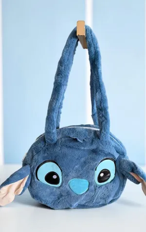 Disney Lilo & Stitch Plush‎ Head Shaped Shoulder Bag thumbnail 1