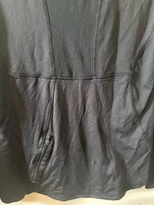 Champion Black Women's Quarter-Zip Athletic Pullover thumbnail 3