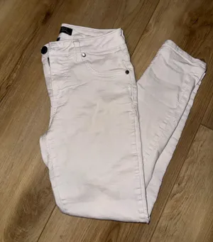 White skinny jeans petite thumbnail 1