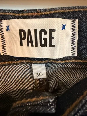 PAIGE Low Rise Bootcut Jeans Size 30 thumbnail 2