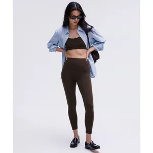 Lululemon Wunder Under SmoothCover High-Rise Tight 25" Size 6 Espresso NWT thumbnail 3